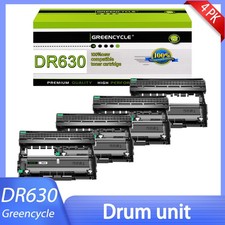 NEW 4PK Black DR630 Drum Unit for Brother MFC-L2680W MFC-L2685DW MFC-L2700DW