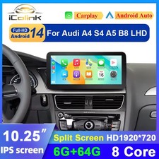 Per Audi A4/A5/B8/S4/S5 Concerto 10.25" CarPlay Android Autoradio 64G Touchscreen