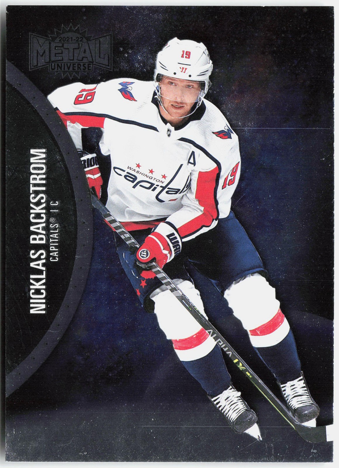 2021-22 SkyBox Metal Universe #83 Nicklas Backstrom