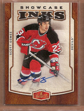 2006-07 Flair Showcase Inks #ISG Scott Gomez Auto HKY