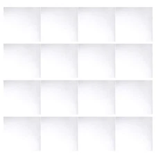 16 Pcs Creative Mirror Wall Stickers Self Adhesive for Home Decor