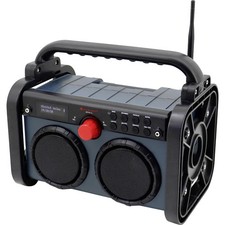 soundmaster DAB85BL Baustellenradio DAB+, UKW AUX, DAB+, UKW Blau, Schwarz