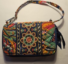 Vera Bradley Wristlet Floral Zip Around Wallet and Phone Holder