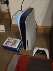 Sony PlayStation 5 White Disc Console 1TB with Games