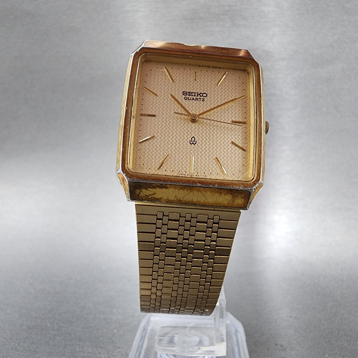 6030-5340 クォーツ SEIKO 腕時計 Silver セイコー Watch スクエア