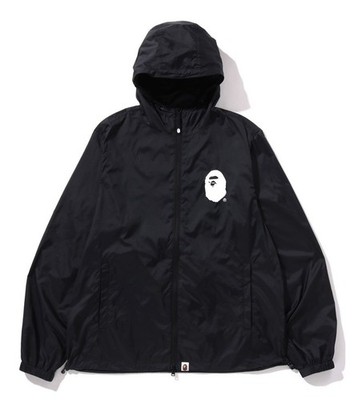 A BATHING APE Men's APE HEAD PACKABLE JACKET 1L20182031 b | eBay