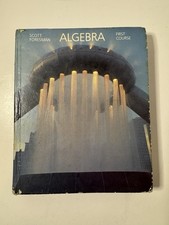 SCOTT FORESMAN ALGEBRA 1ST COURSE - Hardcover