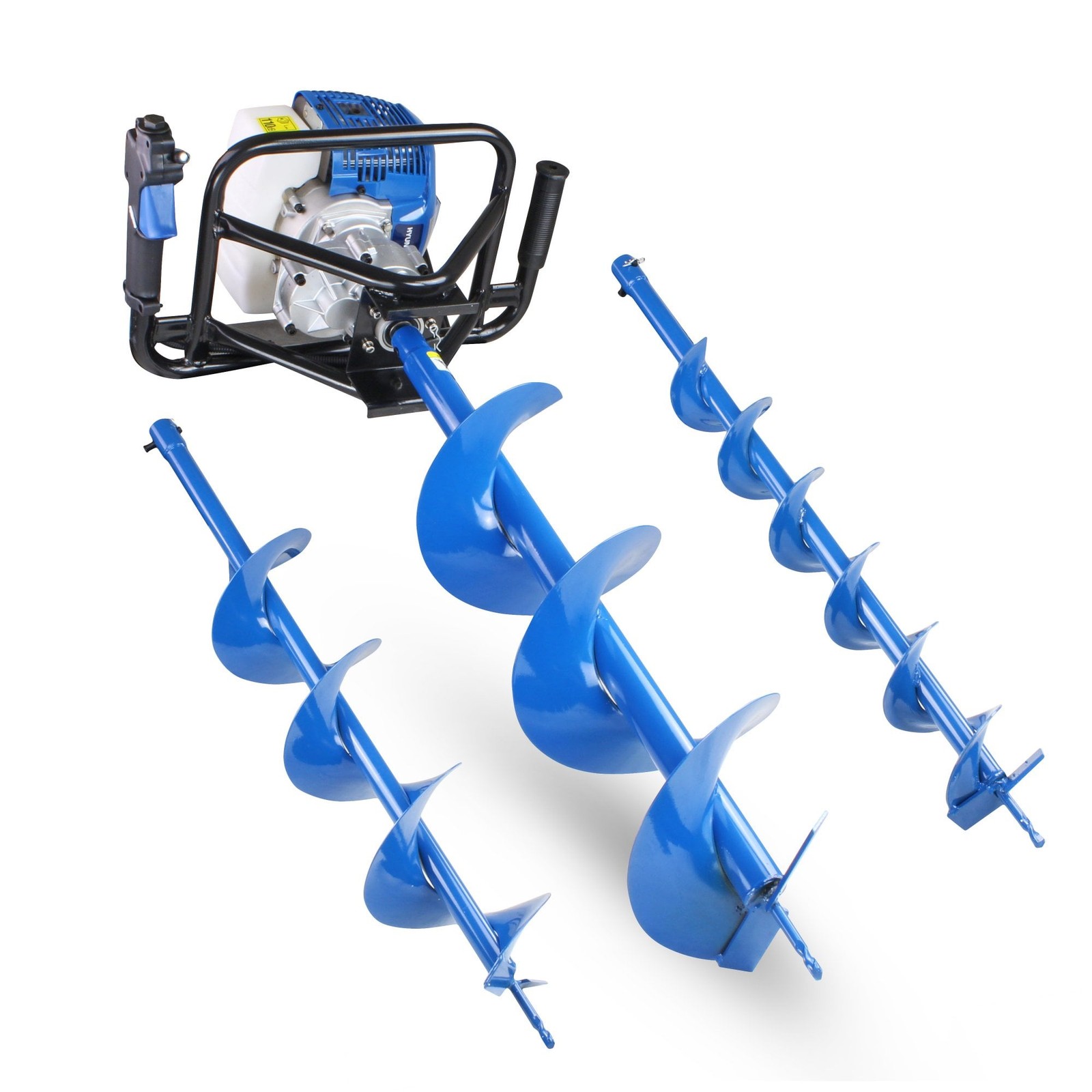 Hyundai HYEA5200X Petrol Earth Auger 52cc With 3 Drills 100mm, 150, 200mm