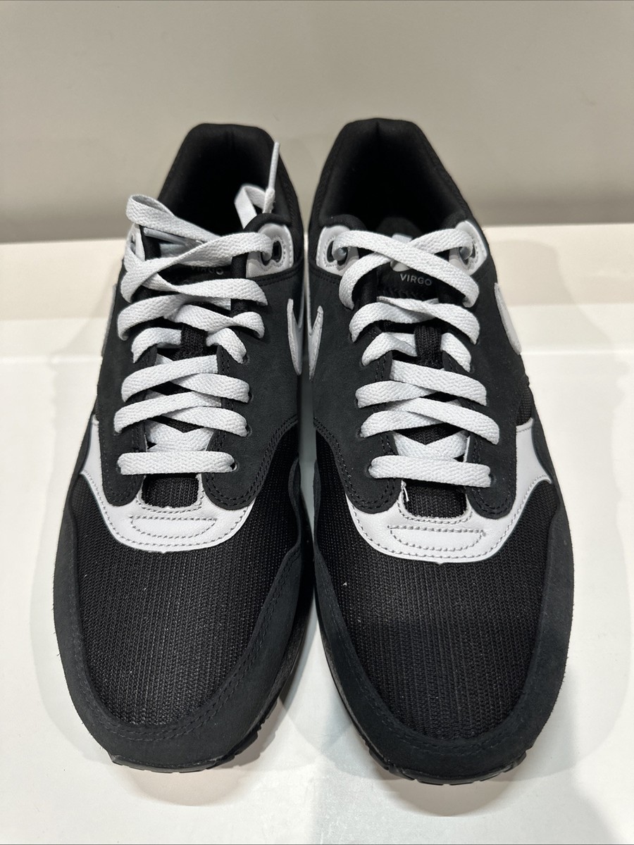 Nike By You Air Max 1 Black FQ8790-900 Women Size 13.5 / Men 
