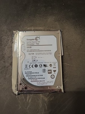 Seagate Momentus Thin 500g GB HDD Certified Repaired 5V 2.5