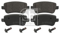 Bremsbelagsatz Scheibenbremse Hinten Febi Bilstein 16852 Passend FÜR Fiat