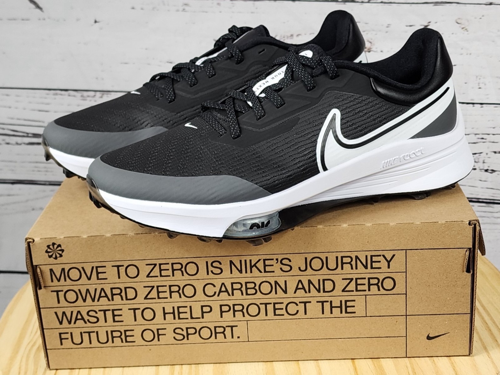 Nike Air Zoom Infinity Tour NEXT  Black/White Golf Shoes DC5221-015 Men's 11.5 