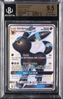 2019 POKEMON SUN & MOON HIDDEN FATES UR SHINY VAULT #SV69 UMBREON GX BGS 9.5