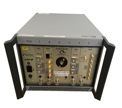 Luceo ParallelX Mainframe Optical Test System - CDIS VOA SFP+ Power Meter