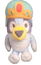 Princess Bluey Plush Bluey and Friends Dog Crown Cape Stuffed Animal Bop5 