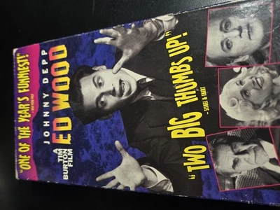 Ed Wood VHS 1995 Johnny Depp - Image 1 of 4