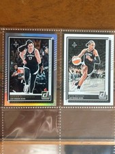 2025 Panini Donruss WNBA - Las Vegas Aces Lot Gustafson Holo Wilson