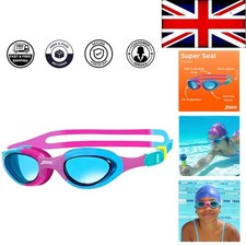 Image of Zoggs Super Seal Kids Goggles - UV Protection, Quick-Adjust, Anti-Fog, Ages 6-14