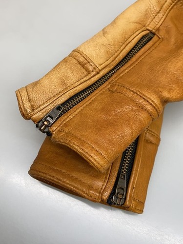 Jack Rose Leather Jacket Blouson/3/Goat Leather/Cml/2… - Gem