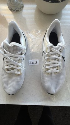 Nike Air Zoom Pegasus 39 Men's White Black Lace Up Low Top Mesh DM0164-100