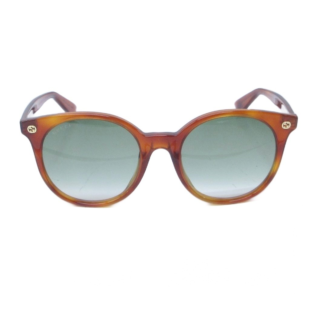 GUCCI Sunglasses Glasses GG0091S GG Interlocking Tortoise pattern Bee 52 20 140