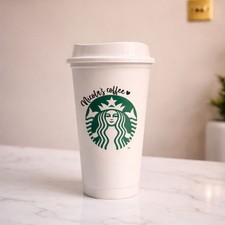 Personalised Reusable Starbucks Cup | Official Starbucks Tumbler | Custom Name