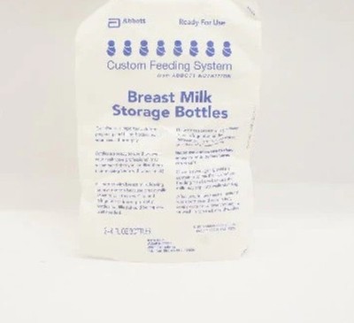 Abbott Custom Feeding System Breast Milk Storage Bottles, 2-Packs.(7 containers)
