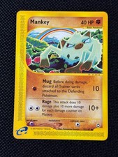 Mankey 92/147 - Common - Tomokazu Komiya - Aquapolis - Pokemon TCG on eBay