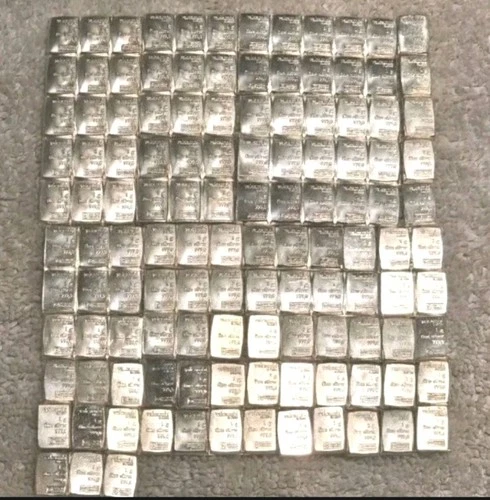 10 × 1 Gram Pure Silver Bullion Bars .999 FAST FREE SHIPPING!