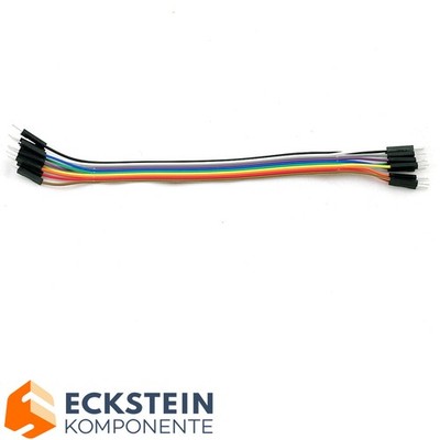 Jumper Wire 10x1Pin Male to Male Kabel 20cm für Arduino Raspberry Pi