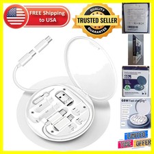 Compact Travel Cable Organizer: Multifunctional Data Storage  Phone Stand