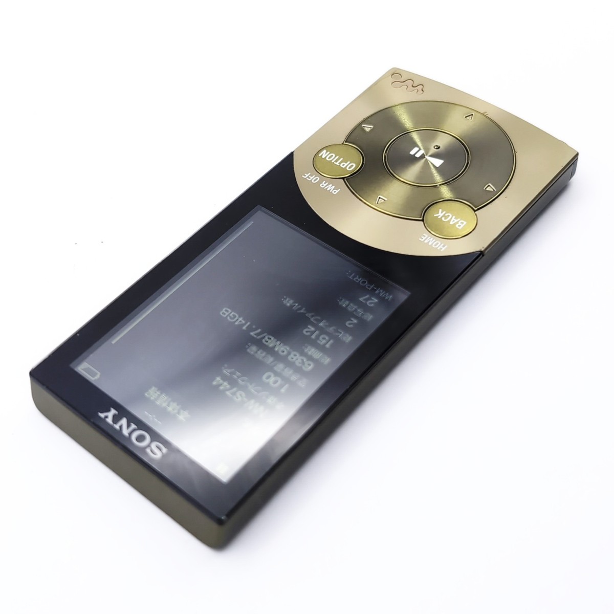 ソニーデジタルメディアプレイヤー  ＮＷ－S744 Sony Walkman Nw-S744 MP3 Player Japan 8gb khaki color Green/Black