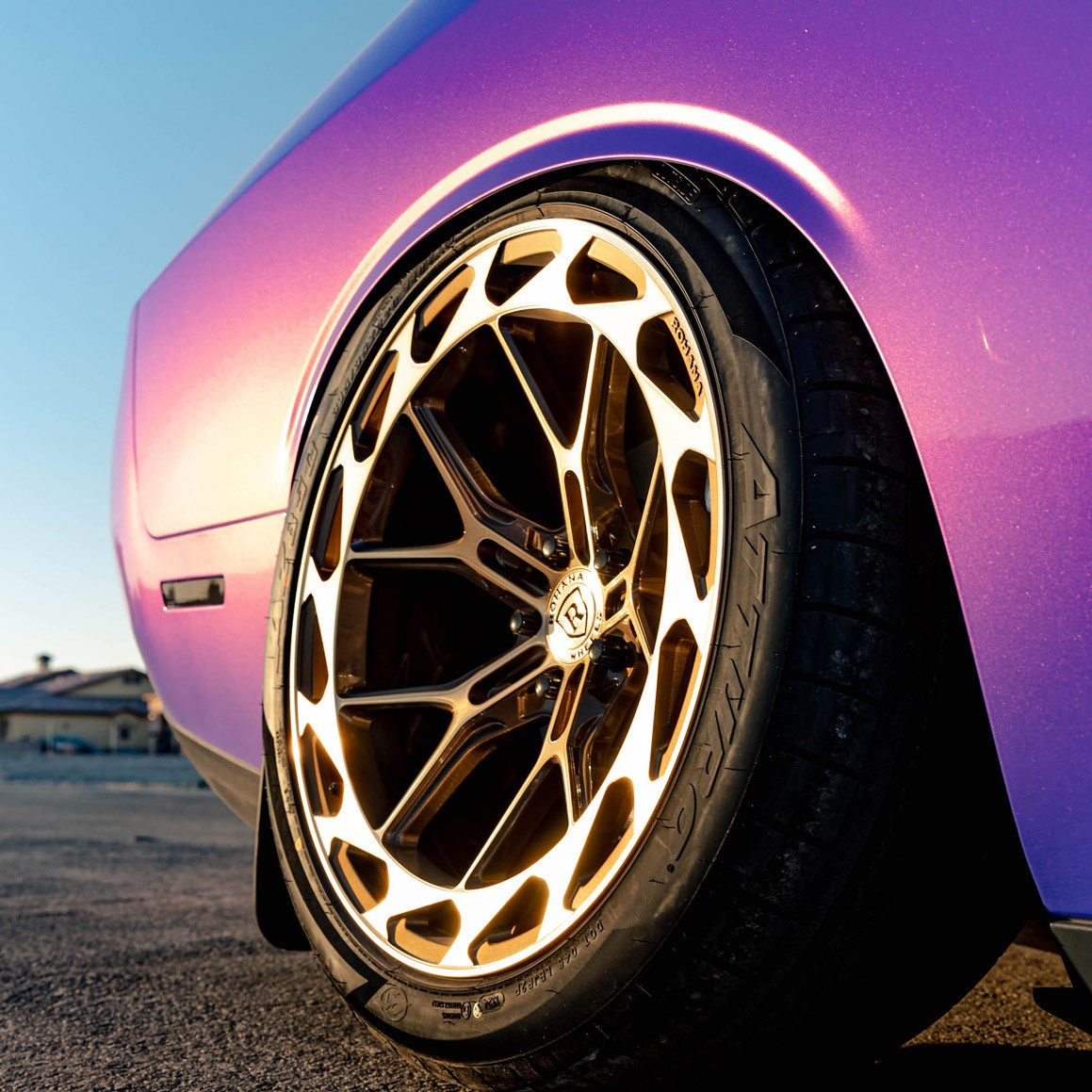 Lamborghini Gallardo Front Wheel Bronze