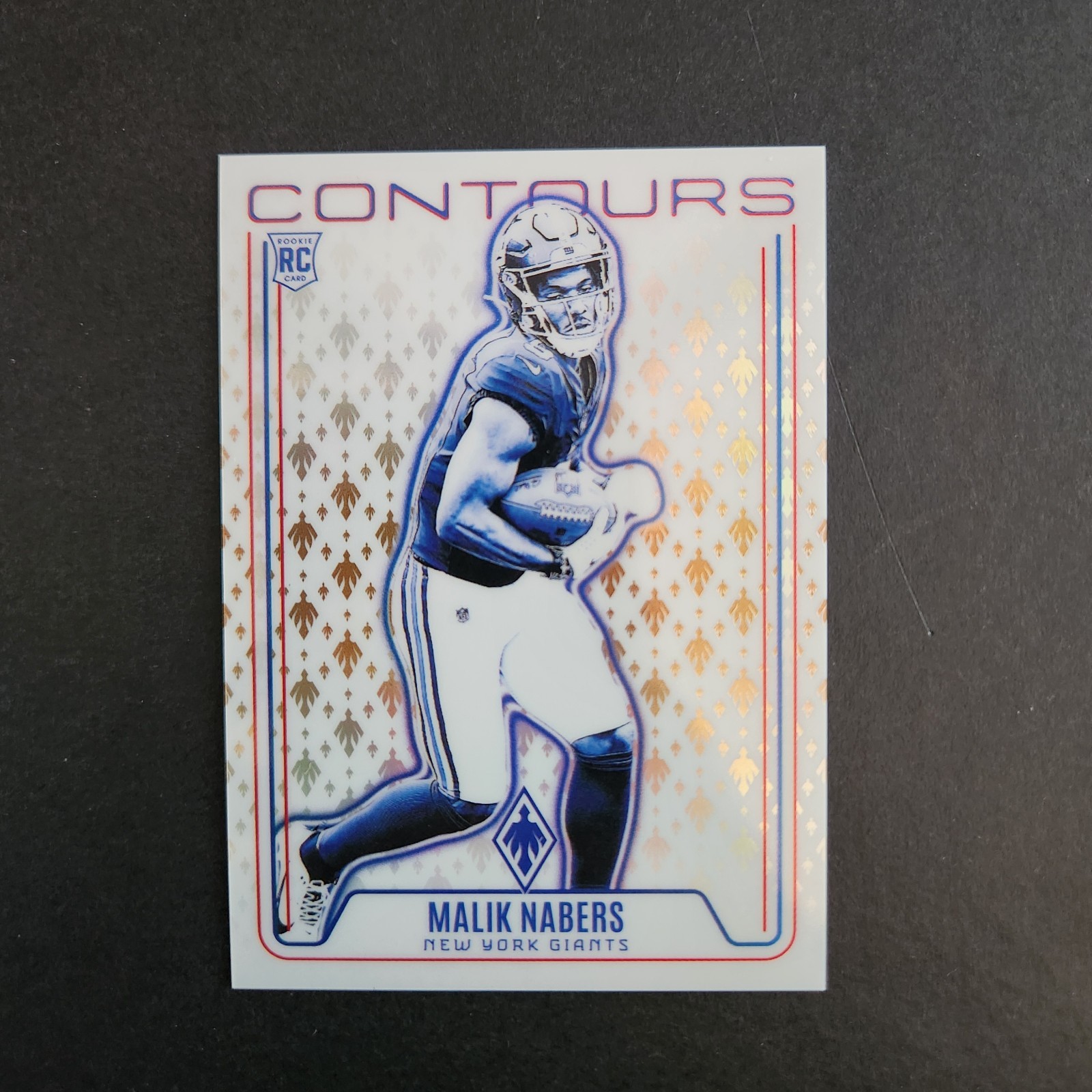2024 Panini Phoenix - Contours Malik Nabers /75 #CON-MNS (RC) Bronze