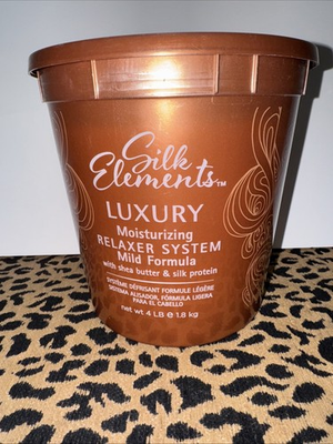 #ad #ad Silk Elements MILD FORMULA Relaxer Luxury Moisturizing With Shea Butter 4lb $77.77