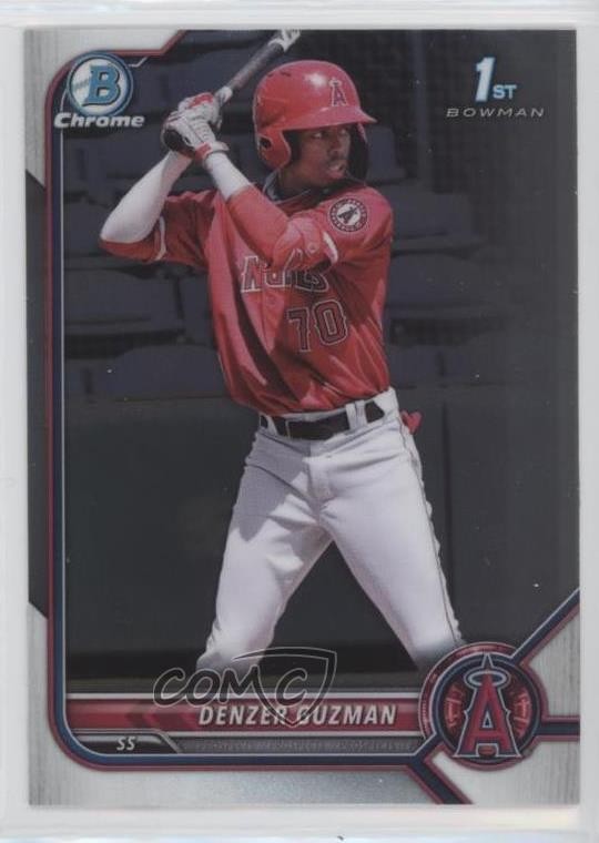 2022 Bowman Chrome Prospects Denzer Guzman #BCP-138 yf0