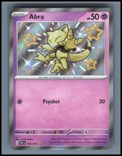 Abra 148/091 Shiny Rare Paldean Fates Pokemon Near Mint