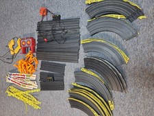 Aurora Afx Slot Car Track Lot And Accessories Vintage 70s As Is Untested
