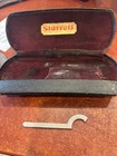 Starrett No. 3 micrometer, 1930s, w/original case & wrench. Rust free.  — photo 5