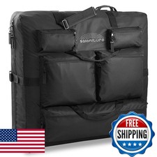 Saloniture Universal Carry Case Massage Table, Professional Carrying Bag Wheels