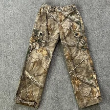 Guide Series Pant Boys Medium Canvas Cargo Real Tree Xtra Camo 24x26 Hunting P9