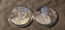 1978/83 Bob Hope &Bing Crosby Legends PGA Tour Golf Hall of Fame 2oz 999 Silver