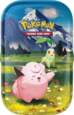 Pokemon Ascended Heroes Sealed Mini Tin - 2 Booster Packs Clefairy
