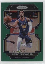 2021-22 Panini Prizm Green Prizm Markus Howard #218 0yl7