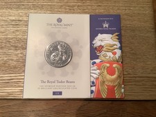 2022 THE ROYAL TUDOR BEASTS THE SEYMOUR PANTHER  BUNC £5
