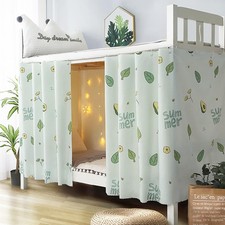 ITODA Students Bunk Bed Curtain Bottom Canopy Bed Curtains Dustproof Blackout