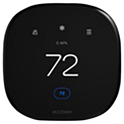 ecobee Enhanced Built In WiFi Heating and Cooling Touch Screen Smart-Enabled The