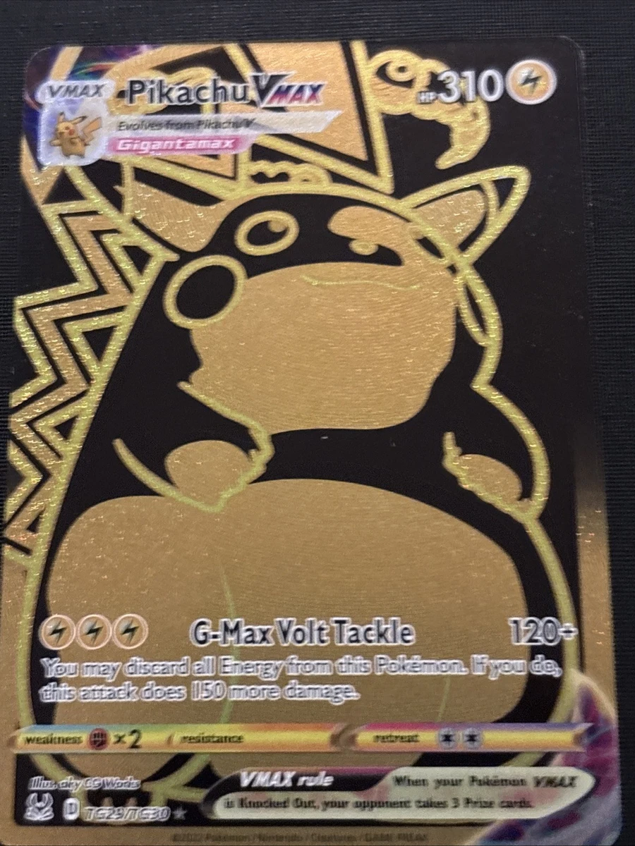 Pikachu VMAX UR TG29/TG30 ピカチュウ　英語版 Pikachu VMAX TG29/TG30 Swsh11: Lost Origin Trainer Gallery for