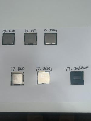 CPUs (Intel) + RAM Lot * Read Below * USED