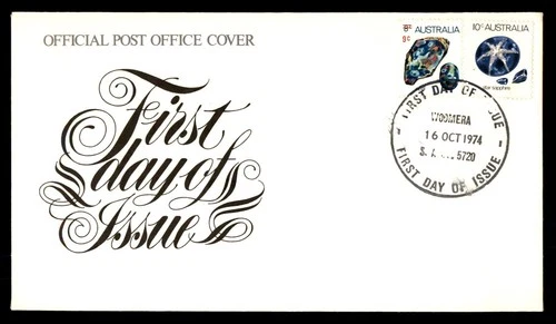 Mayfairstamps Australia FDC 1974 Star Sapphire and Opal First Day Cover aax_0384
